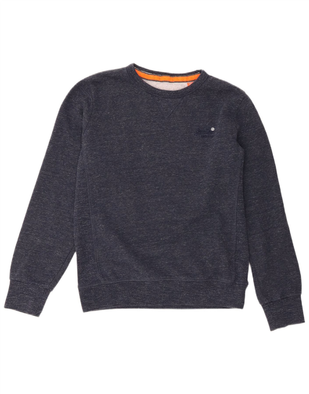 Superdry muška trenirka, veliki tamnoplavi pamuk s flekama