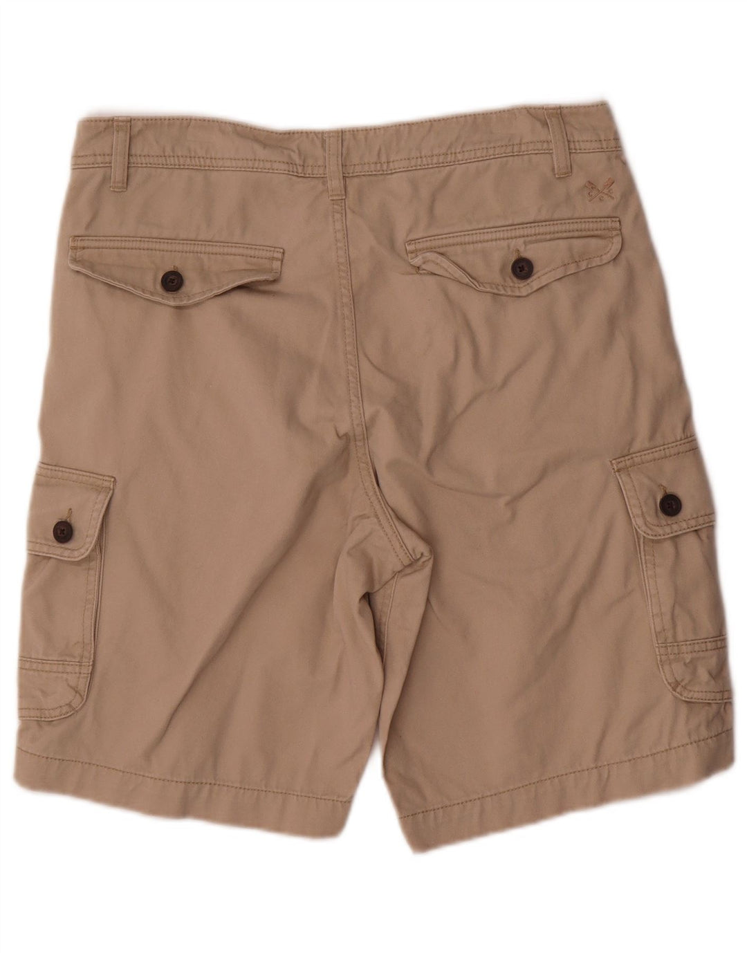 Crew Clothing Muške kargo kratke hlače W32 srednje bež pamuk