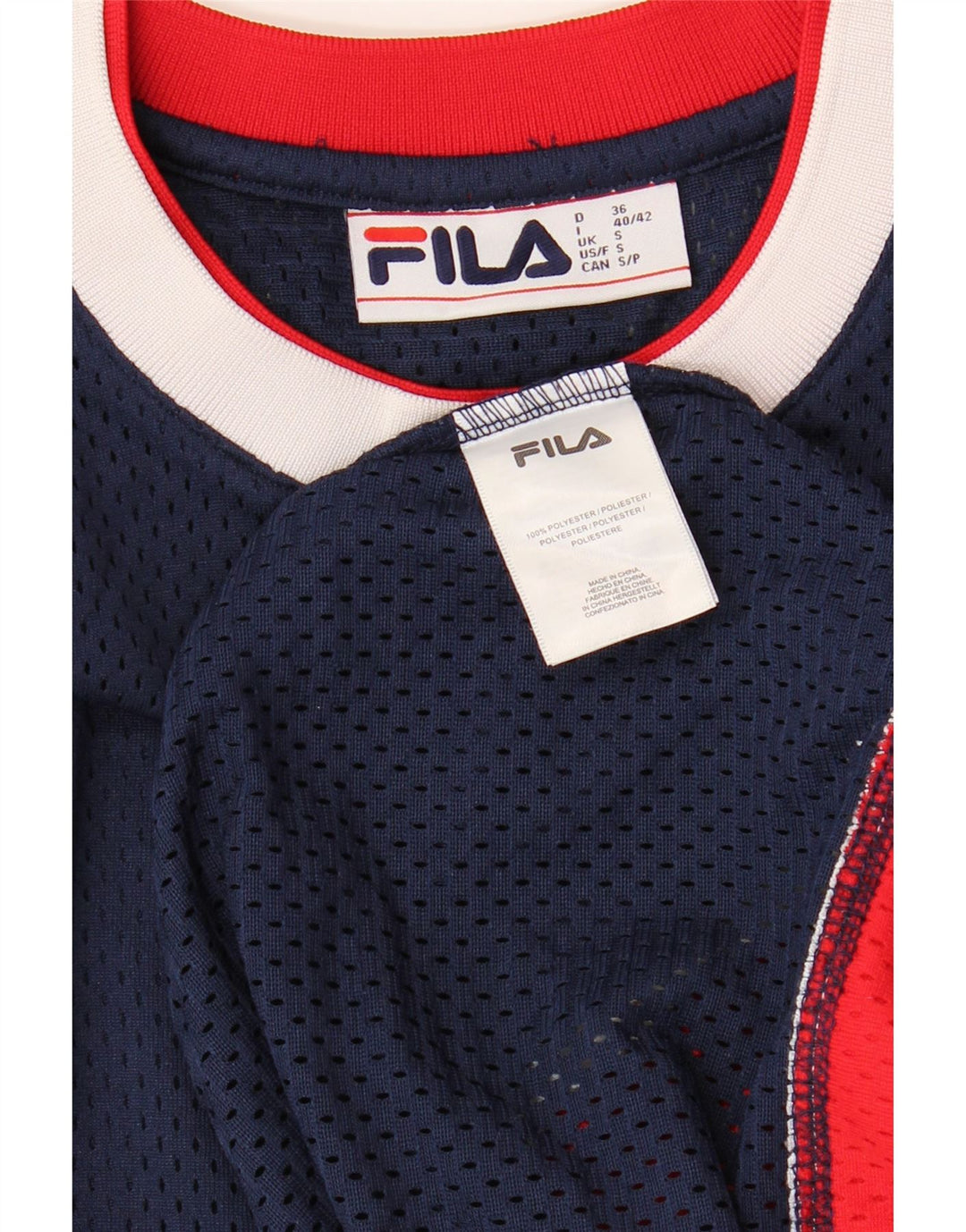 FILA Majica kratkih rukava s grafičkim motivima, mala tamnoplava