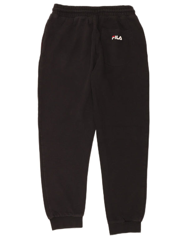 Fila Muška trenirka Hlače Joggers Large Black Pamuk