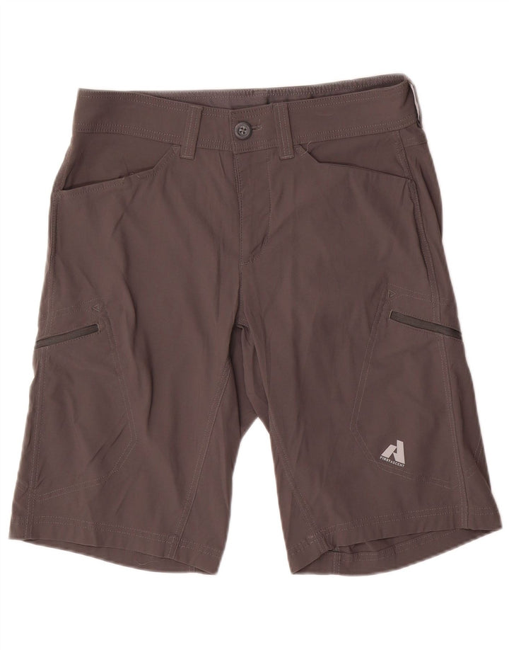 EDDIE BAUER Muške kargo kratke hlače W30 srednje sivi najlon