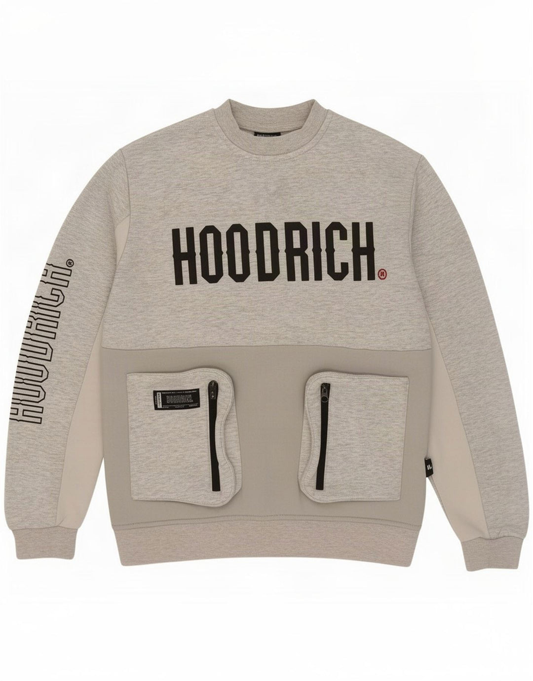 Hoodrich muška majica s grafičkim motivima, mali sivi flekasti poliester