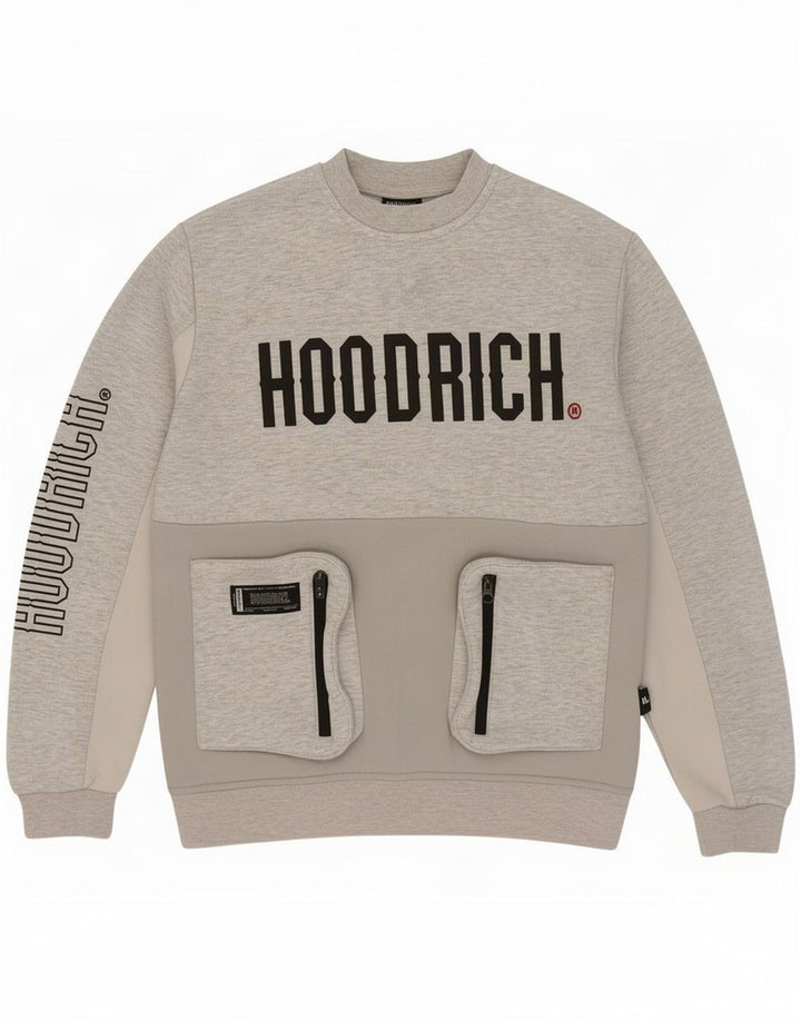 Hoodrich muška majica s grafičkim motivima, mali sivi flekasti poliester