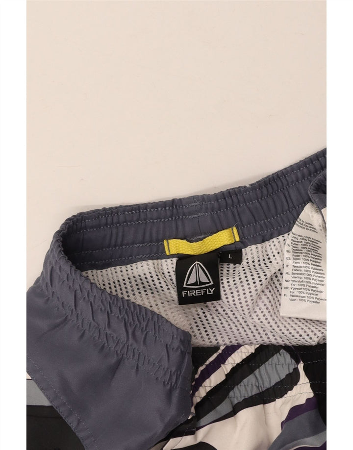 FIREFLY Muške kratke hlače za plivanje Veliki raznobojni geometrijski poliester