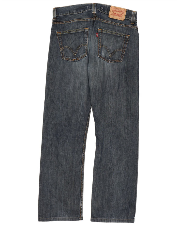 Levi's muške 506 standardne ravne traperice W33 L31 plave