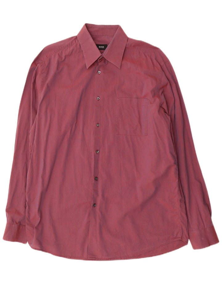 Hugo Boss muška košulja veličina 41 16 velika bordo