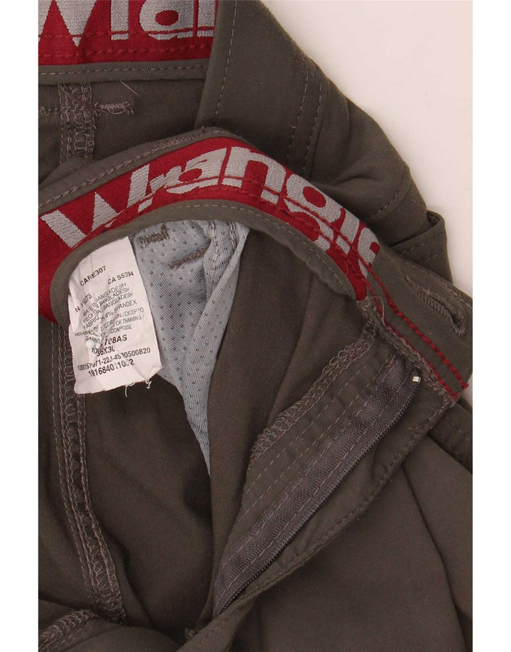 Wrangler muške uske kargo hlače W36 L30 sivi najlon