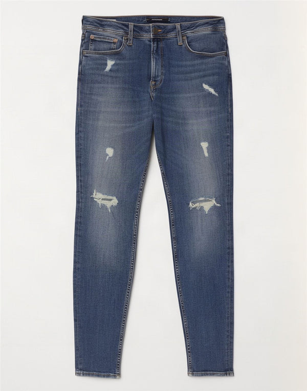 Muške Jack & Jones Pete uske traperice W31 L30, plavi pamuk