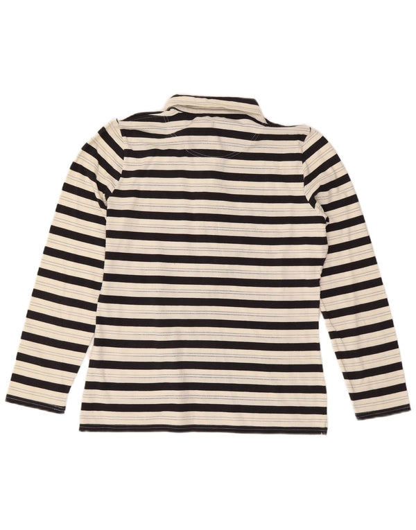 Conte of Firence ženska polo majica dugih rukava UK 18 XL crna na pruge