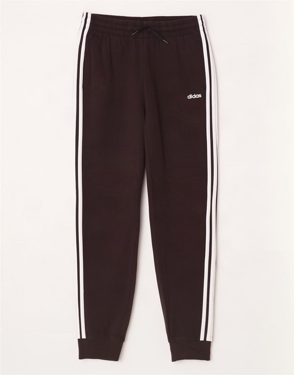 Adidas Ženska trenirka Hlače Joggers UK 12/14 Srednje crni pamuk