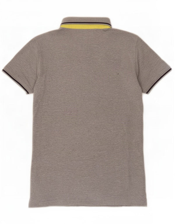 Trussardi Mens Polo Shirt Large Grey