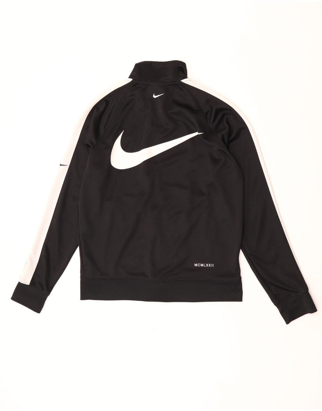 Nike Mens Swoosh Graphic Gornja jakna trenirke srednje crne boje