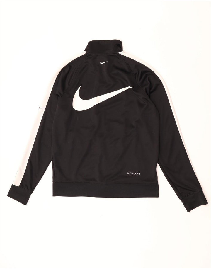 Nike Mens Swoosh Graphic Gornja jakna trenirke srednje crne boje