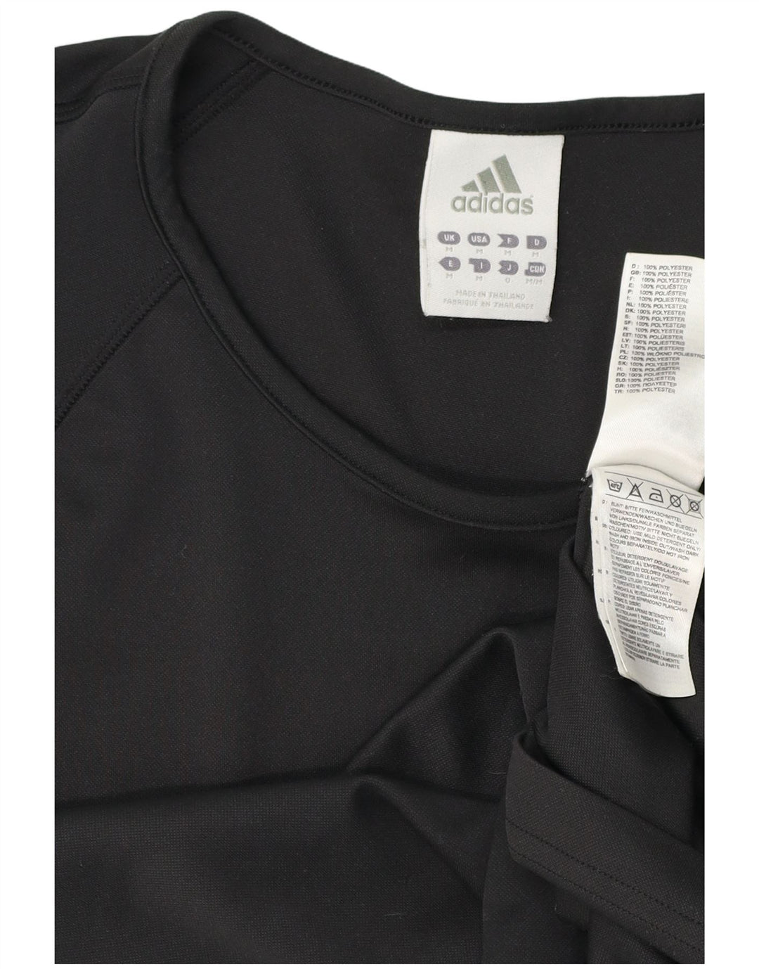 Adidas muška grafička majica kratkih rukava Srednji crni poliester