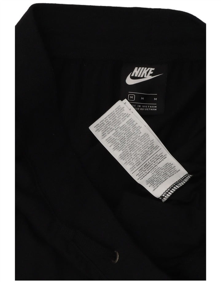 NIKE Ženska trenirka Hlače Joggers UK 14 Srednje crni pamuk