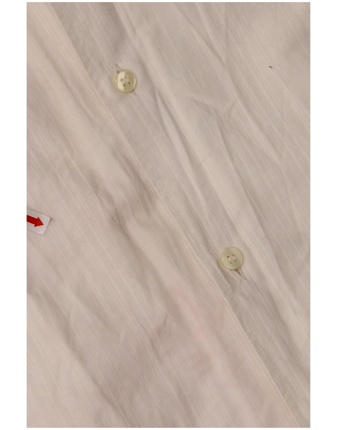 ARMANI JEANS Muška košulja srednje bijele boje od pamuka