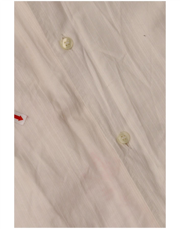 ARMANI JEANS Muška košulja srednje bijele boje od pamuka