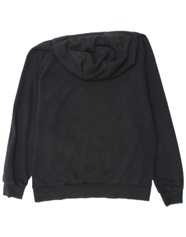 PUMA muška majica s kapuljačom srednje veličine, crni pamuk