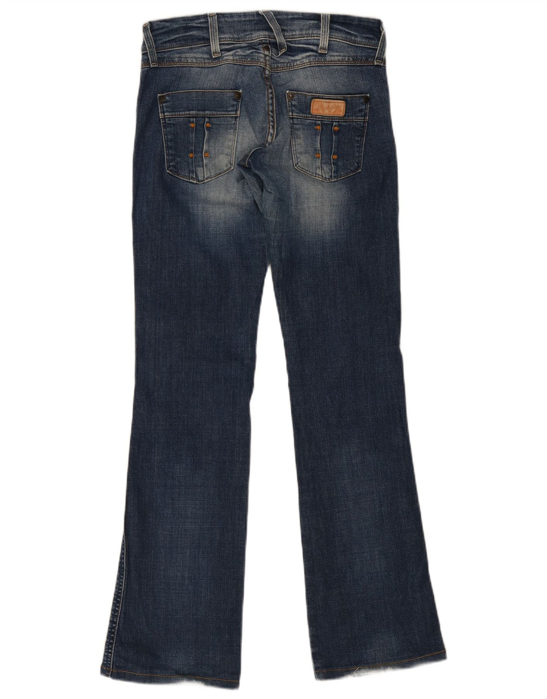 WRANGLER Ženske traperice Iris Bootcut W28 L34 Plavi pamuk