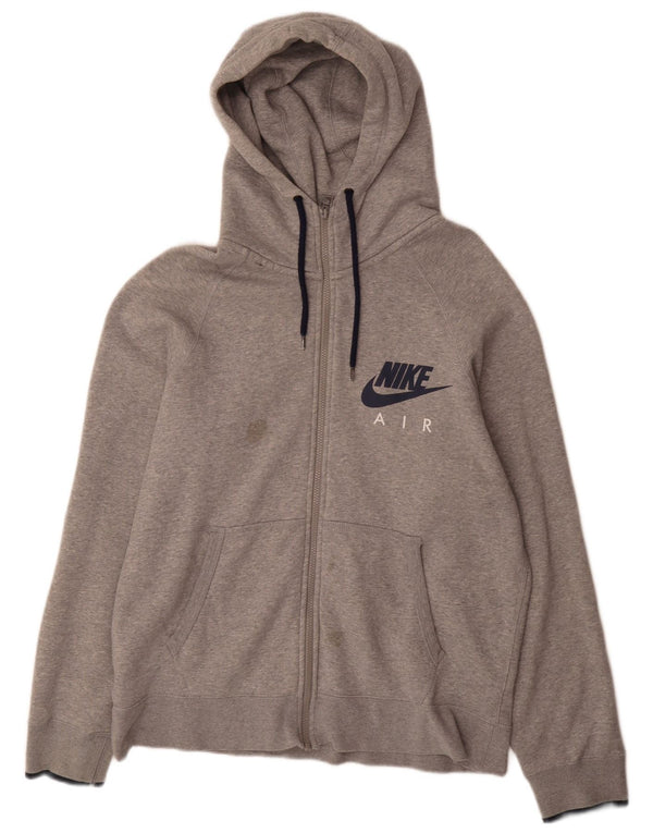 Nike Air Regular Fit Zip Hoodie pulover XL sivi pamučni sportski
