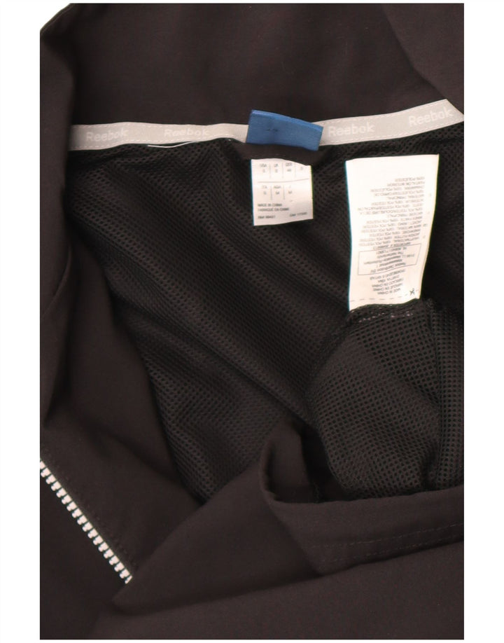 Reebok muška gornja jakna trenirke Mala crna poliesterska boja