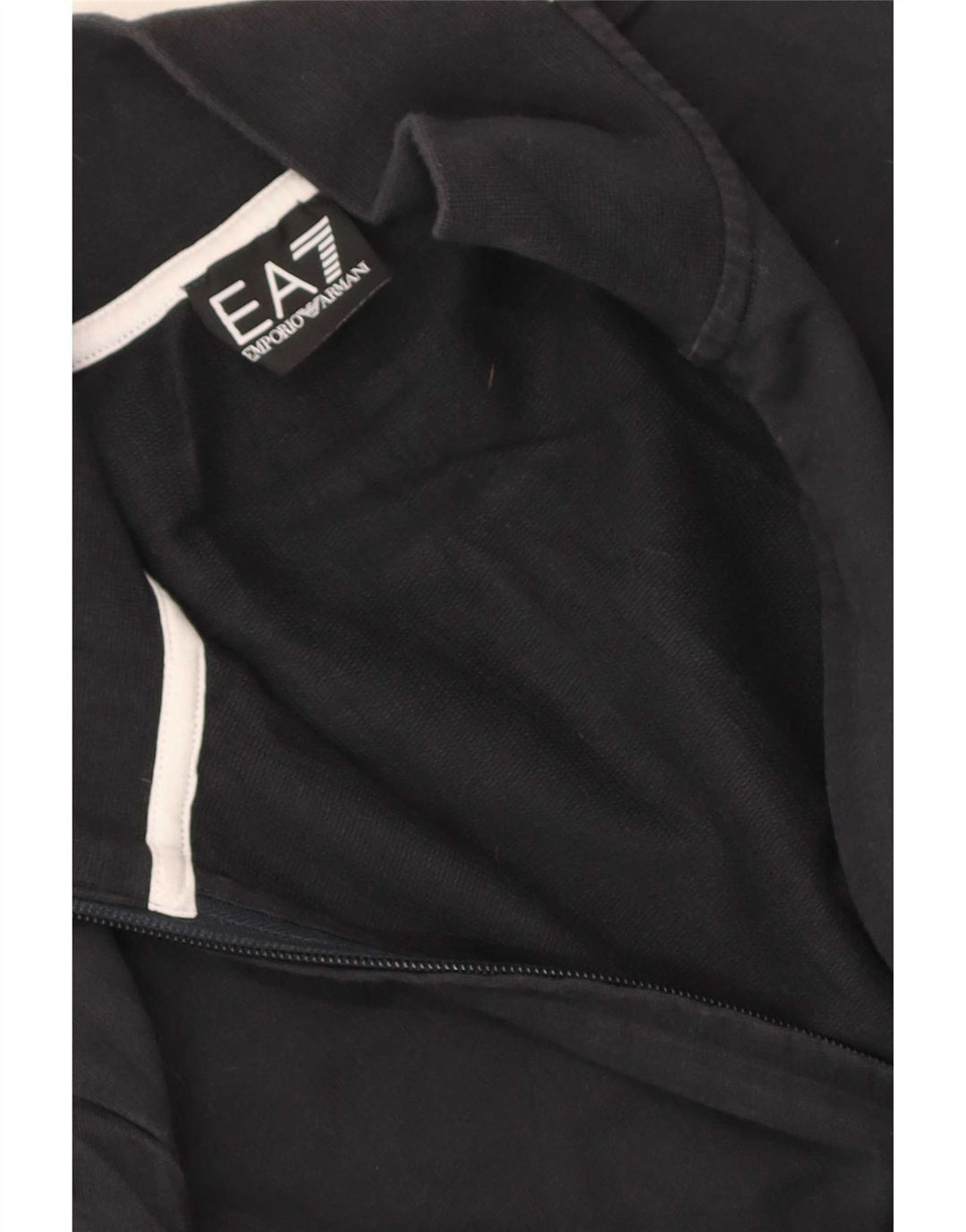 Emporio Armani muška trenirka sa grafičkim motivima, mala crna jakna