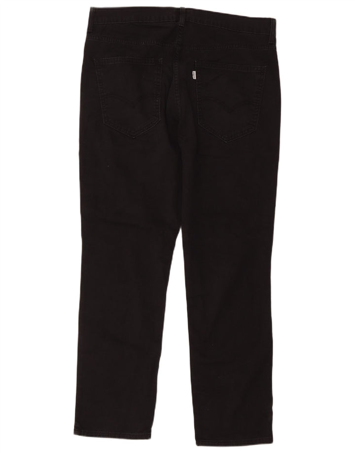 Levi's muške chino hlače W36 L30 crni pamuk