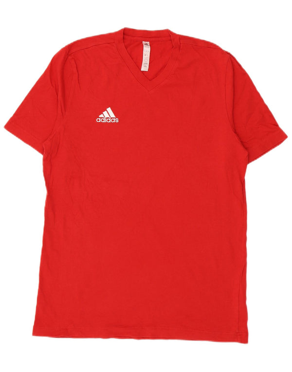 Adidas muška majica kratkih rukava Srednje crveni pamuk