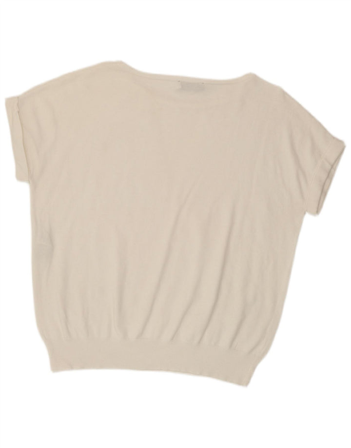 MINT VELVET Ženska široka bluza UK 12 Srednje bijeli poliamid
