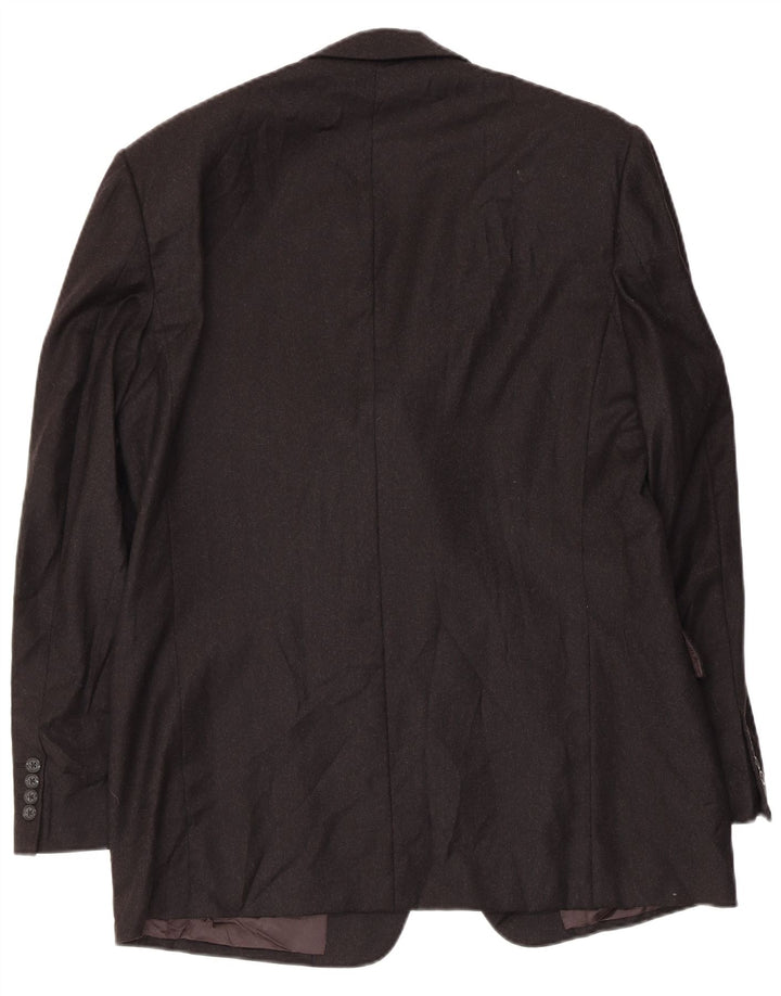 Burberrysova muška jakna s 3 gumba IT 52 velika crna vunena