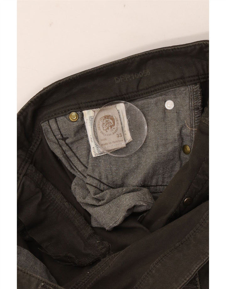 Diesel Ženske Bootcut traperice W33 L30 kaki pamuk