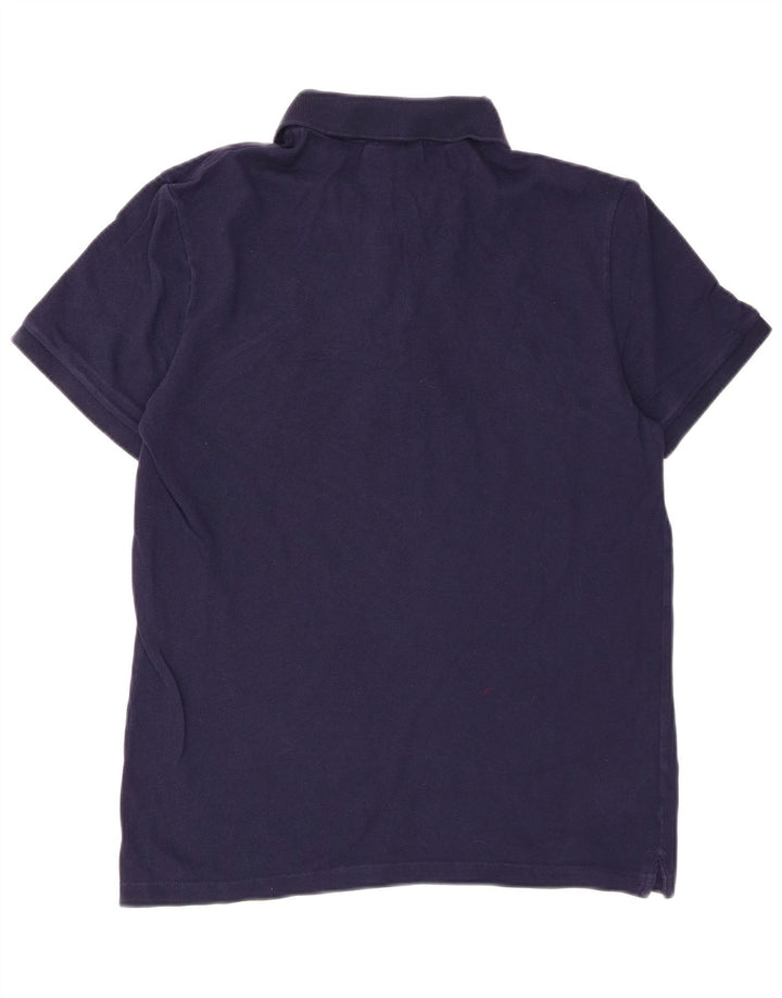 LACOSTE muška uska polo majica veličine 4, srednje tamnoplavi pamuk