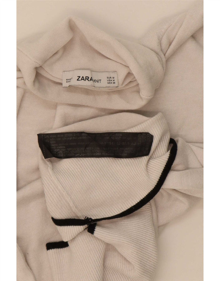 Zara ženski prsluk bez rukava UK 12 srednje bež viskoza