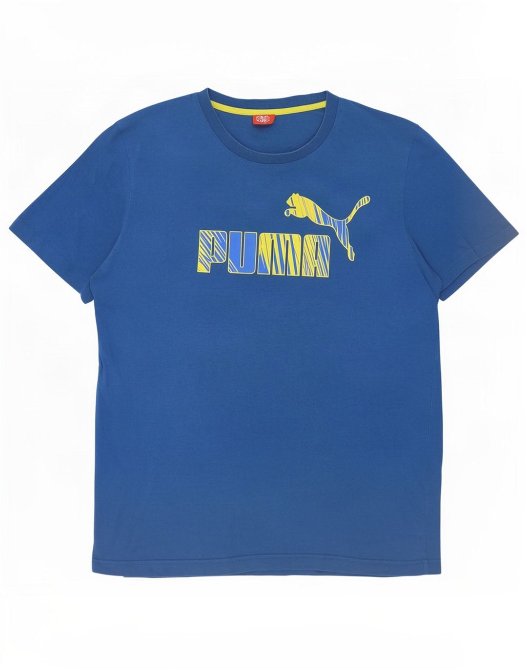 Puma muška velika plava majica s grafičkim motivima
