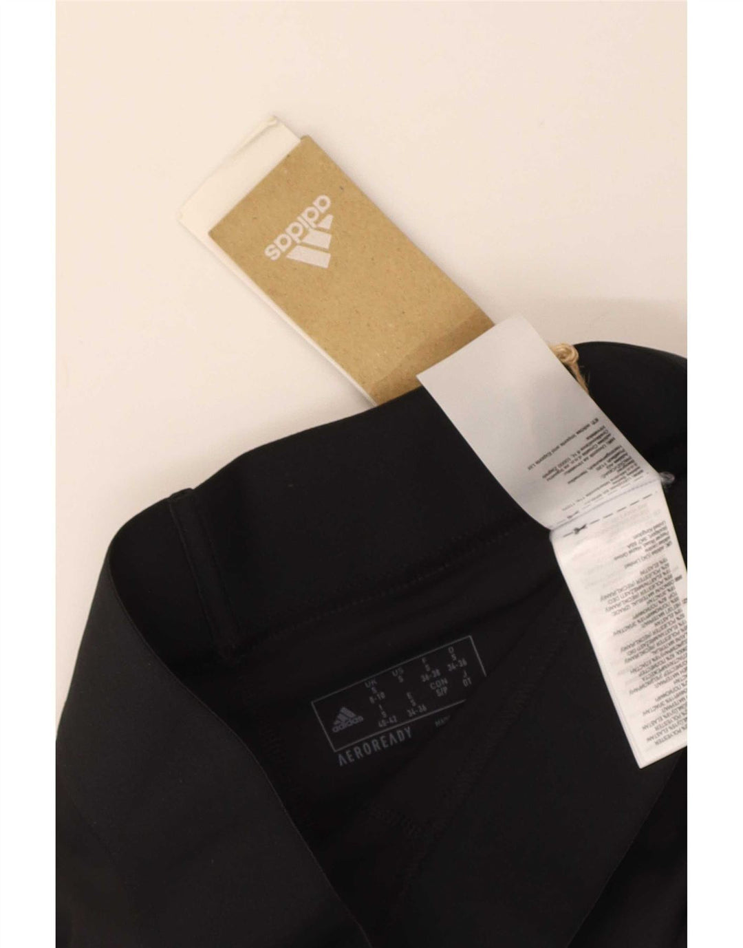 Adidas ženske Aeroready tajice UK 8/10 male crne poliesterske