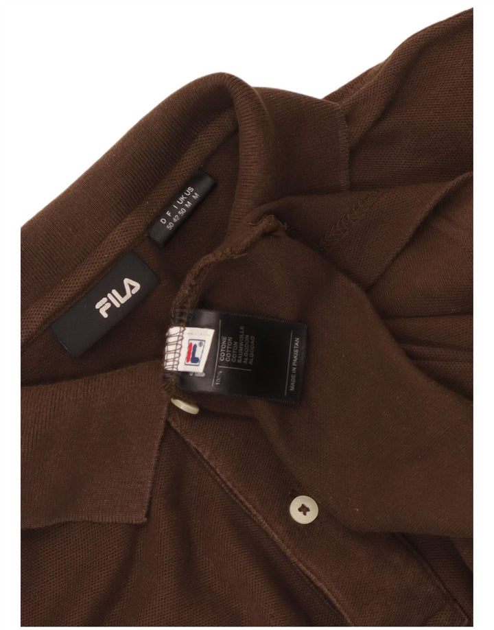 Fila muška polo majica srednje smeđe boje pamuka