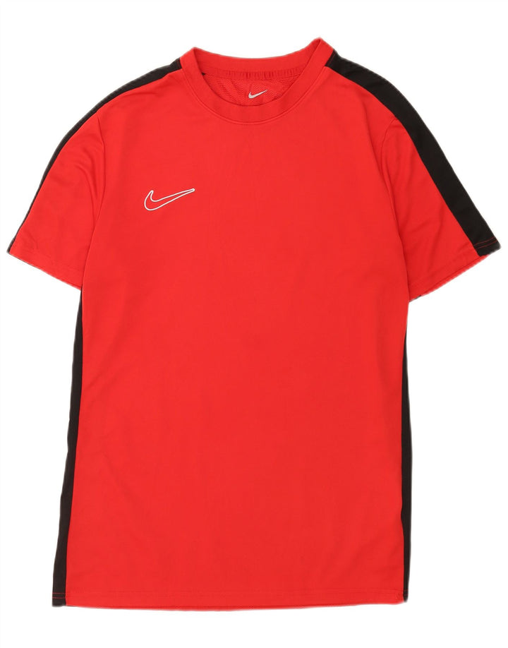 Nike Dri Fit majica kratkih rukava velika crvena poliesterska boja