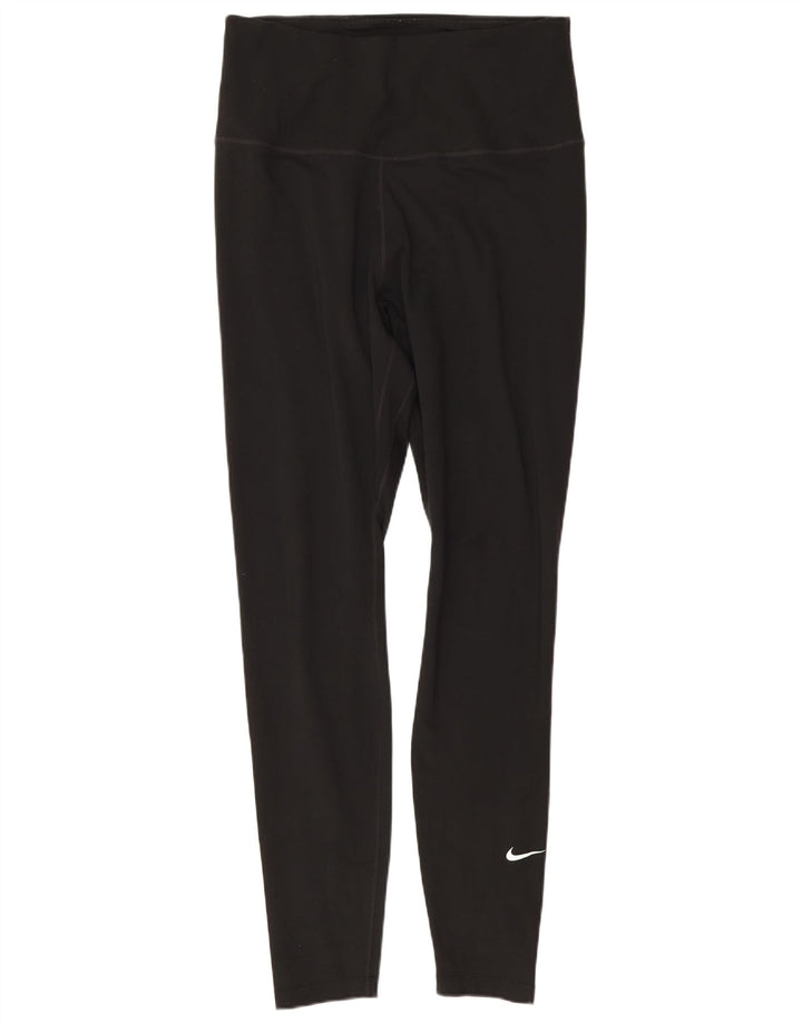 Nike ženske tajice visokog struka UK 12 srednje crne