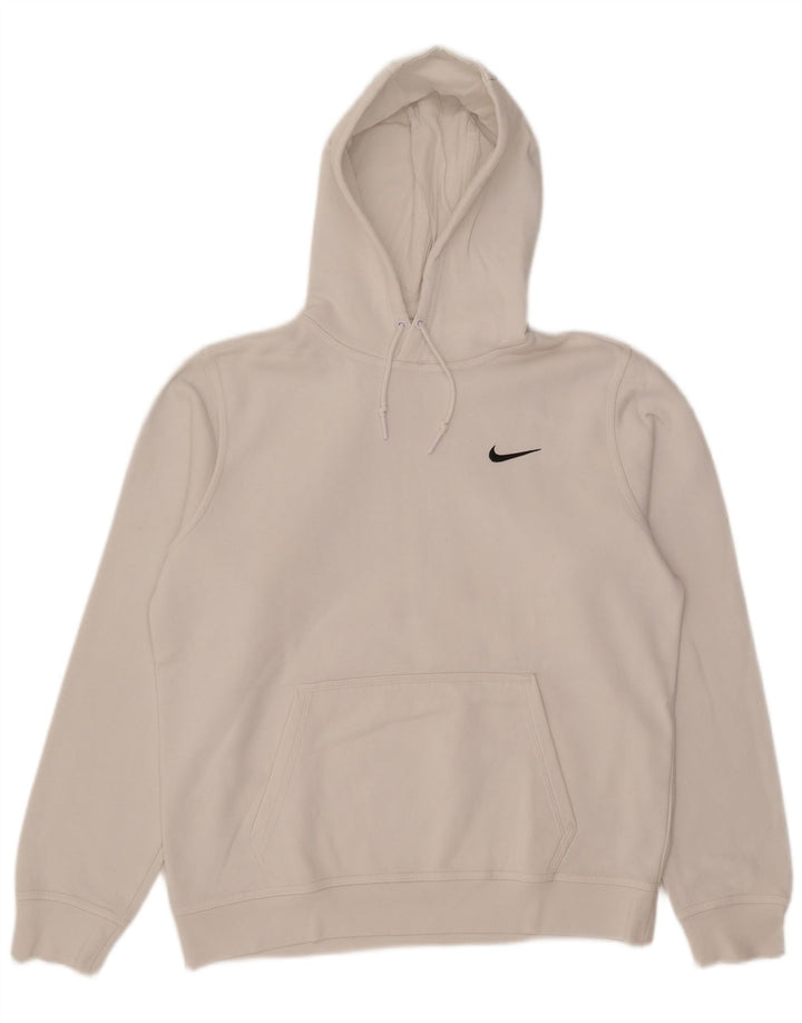 Nike muška majica s kapuljačom Srednje bijeli pamuk