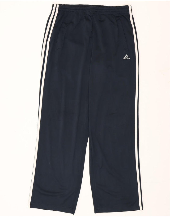 Adidas muške hlače za trenirku Clima 365 Medium tamnoplavi poliester