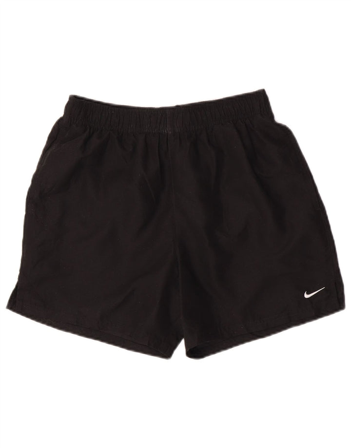 Nike muške sportske kratke hlače srednje crne boje od poliestera
