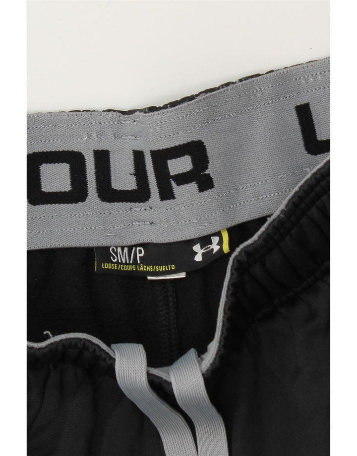 UNDER ARMOUR Ženske Graphic Trenirke Hlače UK 8 Male crne