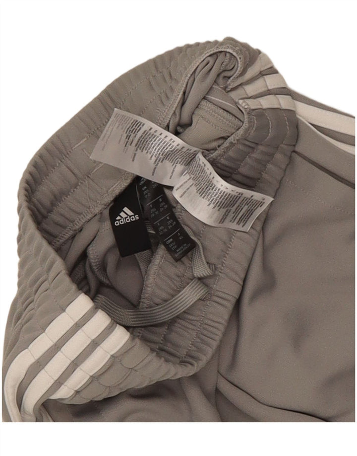 Adidas ženske hlače za trenirku UK 0/2 2XS sivi poliester