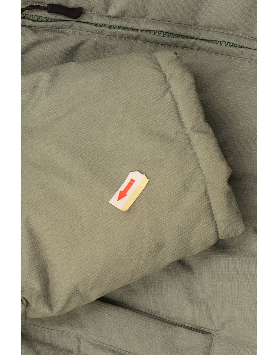 Muška podstavljena jakna s kapuljačom Fila UK 44 2XL blok zelene boje