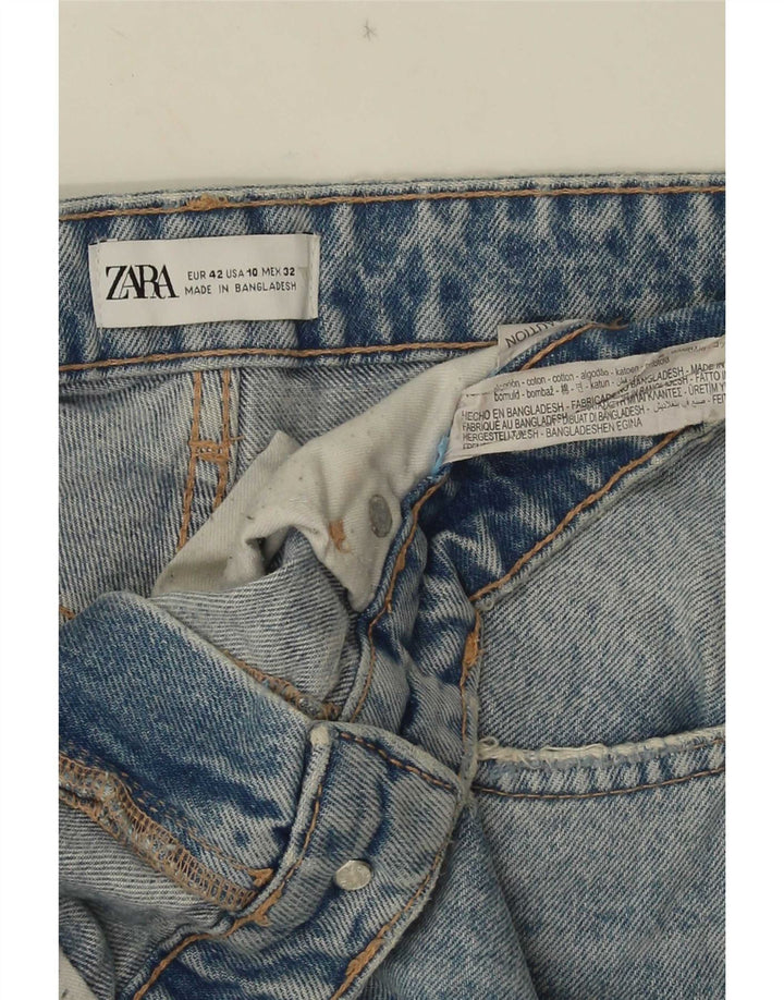 Zara ženske kratke hlače od trapera EU 42 Large W32, plavi pamuk