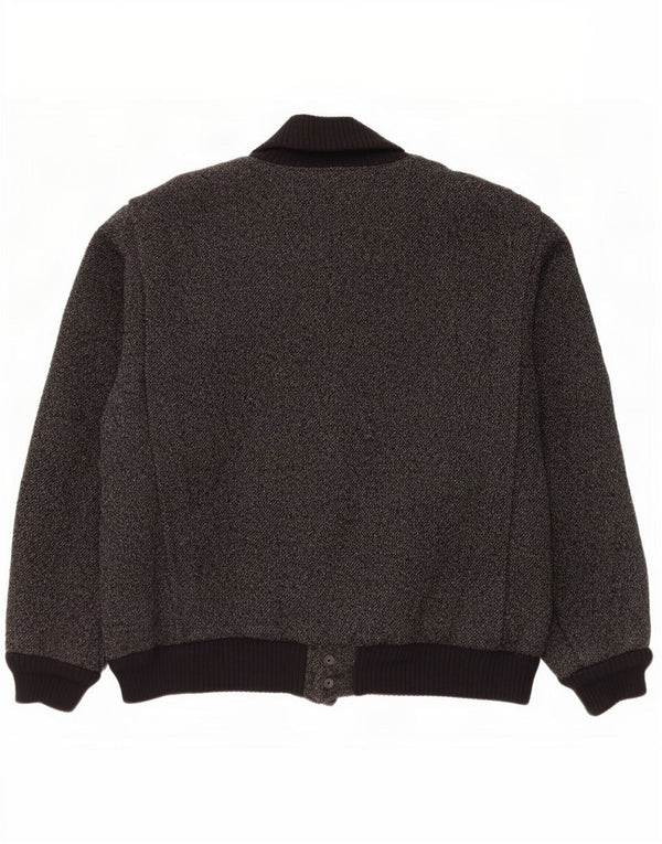 Vintage muška bomber jakna UK 40 velika crna