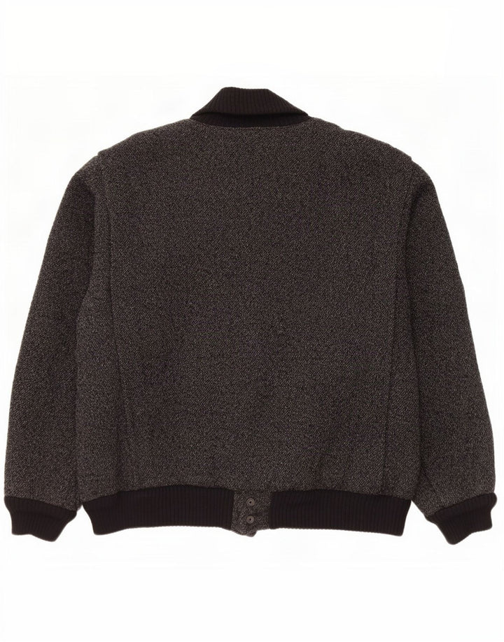 Vintage muška bomber jakna UK 40 velika crna