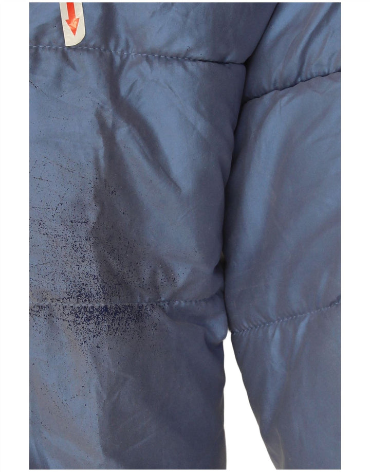 Levi's jakna s kapuljačom i podstavljenom podstavom za djevojčice 13-14 godina, plava poliesterska boja