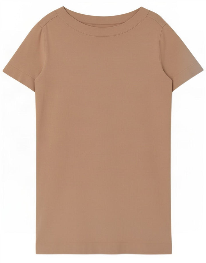 Cos ženska prekomjerna haljina UK 10 Small Beige Viscose