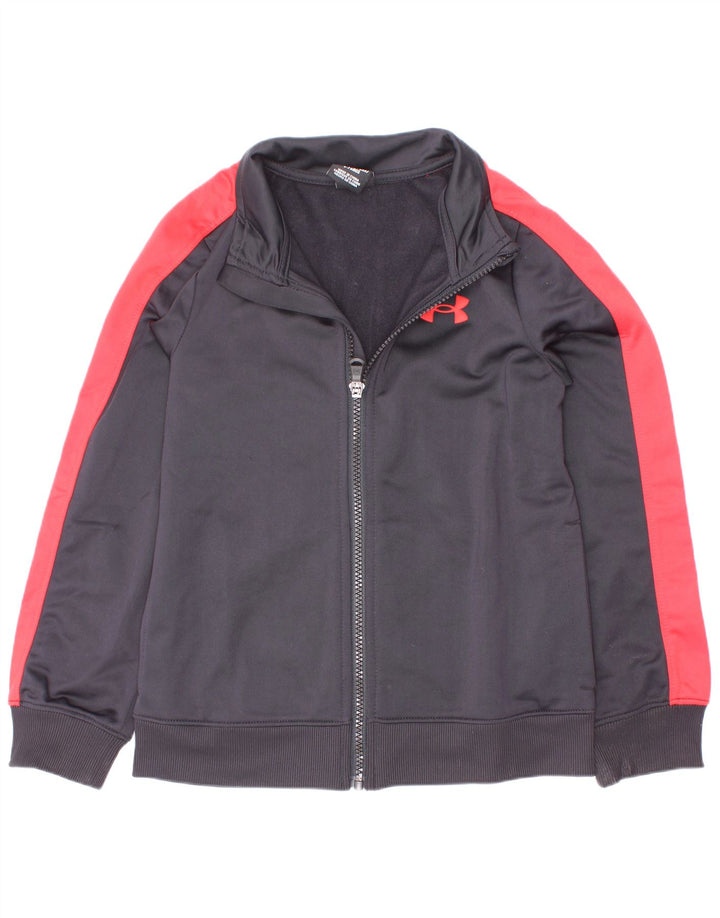 Under Armour Gornja jakna trenirke za dječake 6-7 godina crne boje